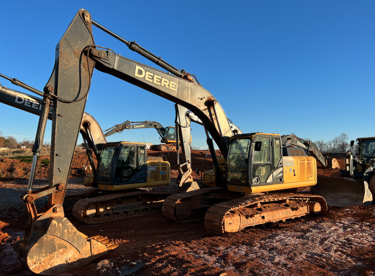 Deere construction equipment